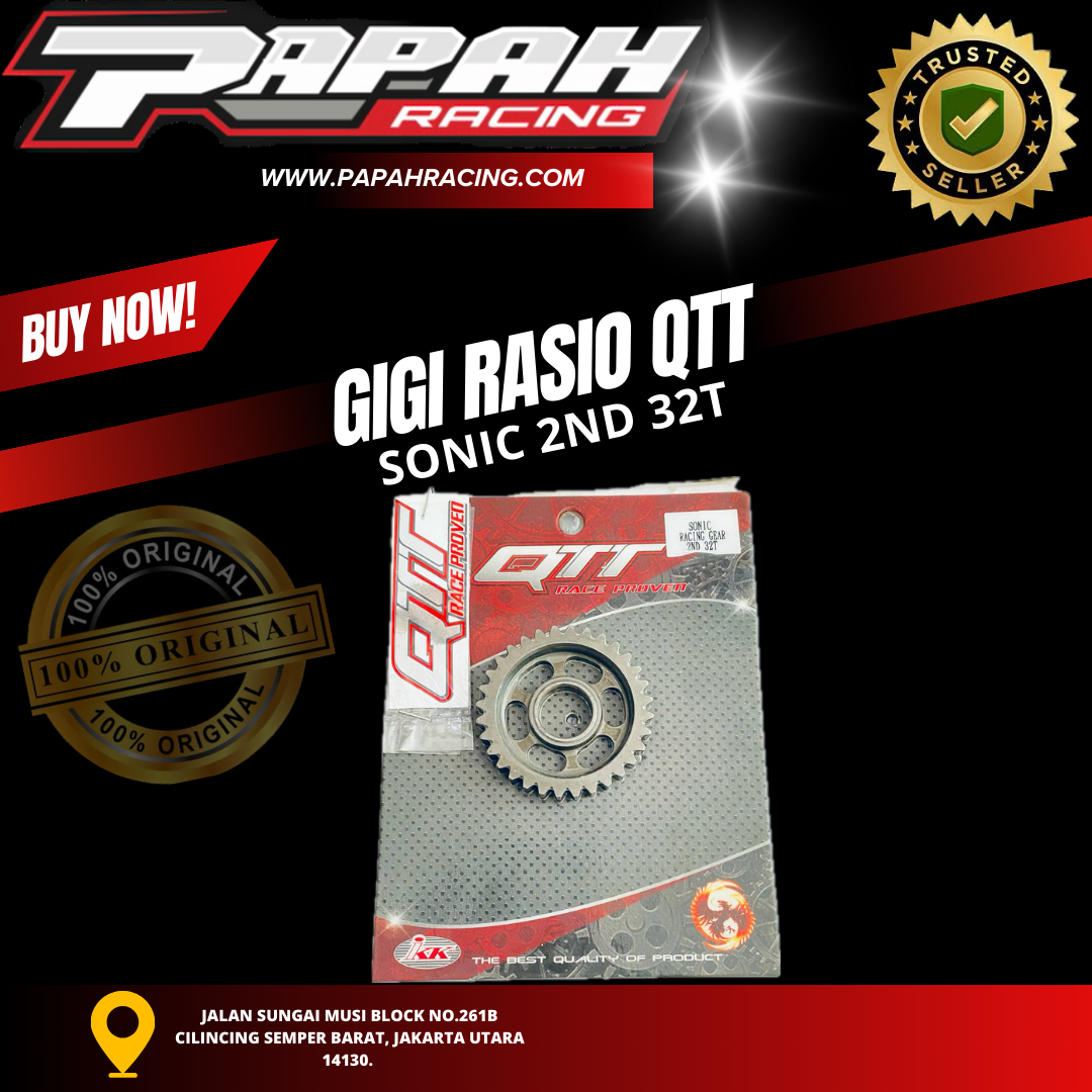 GIGI RASIO QTT SONIC 2ND 32T 